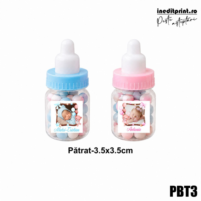 Pachet Botez - punga si eticheta personalizata PBT3 [3]