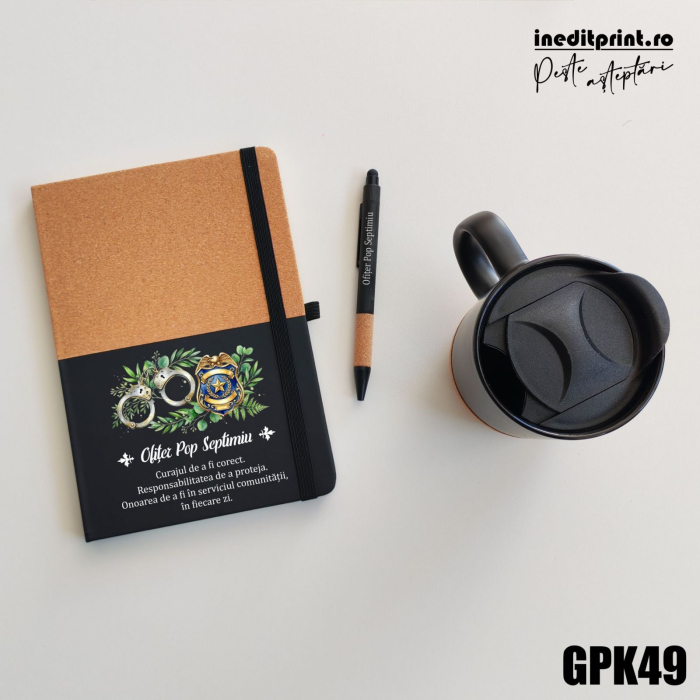 Pachet cadou Personalizat Politist GPK49 [3]