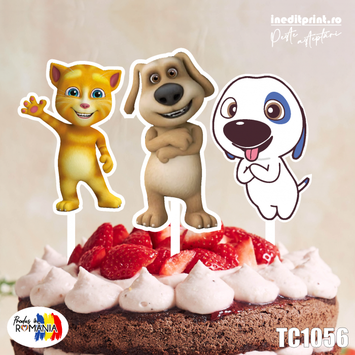 Pachet toppere tort UV My Talking Tom TC1056 [3]