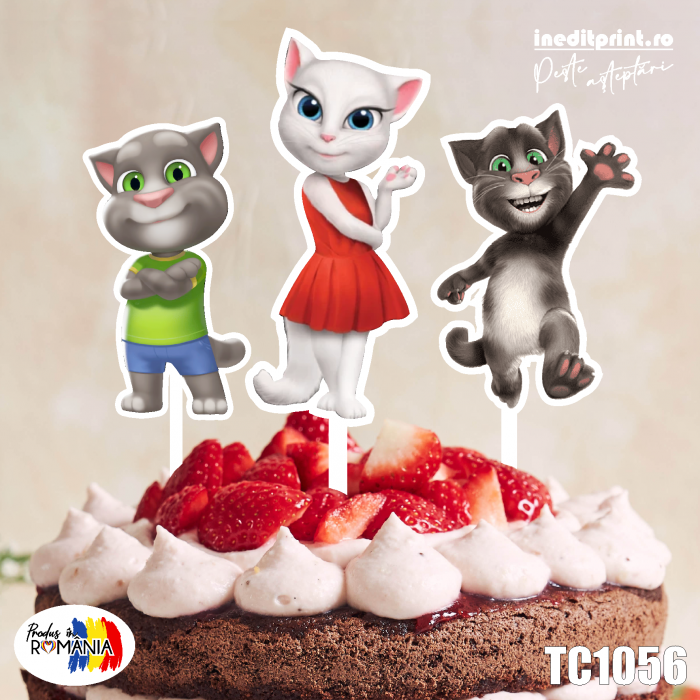 Pachet toppere tort UV My Talking Tom TC1056 [2]