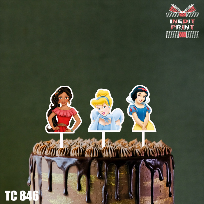 Pachet toppere tort UV Prințese Disney TC846 [3]