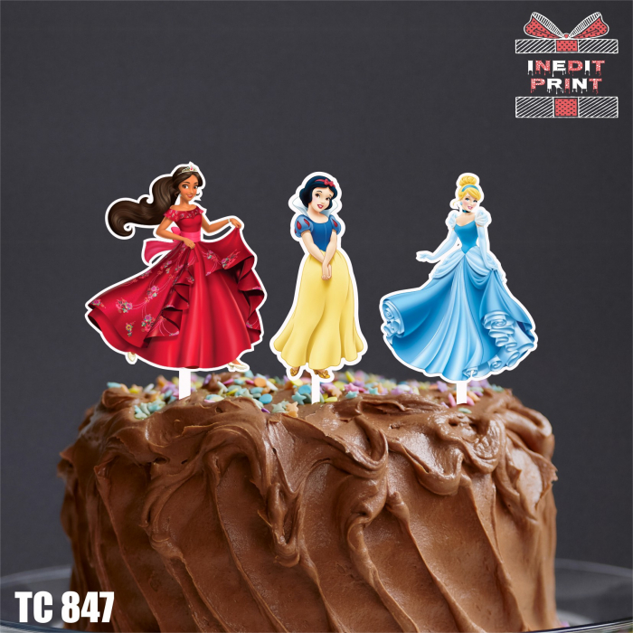 Pachet toppere tort UV Prințese Disney TC847 [2]