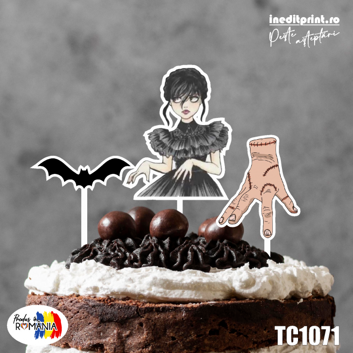 Pachet toppere tort UV Wednesday TC1071 [2]