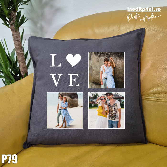 Perna Personalizata cu poze Love - P79 [1]