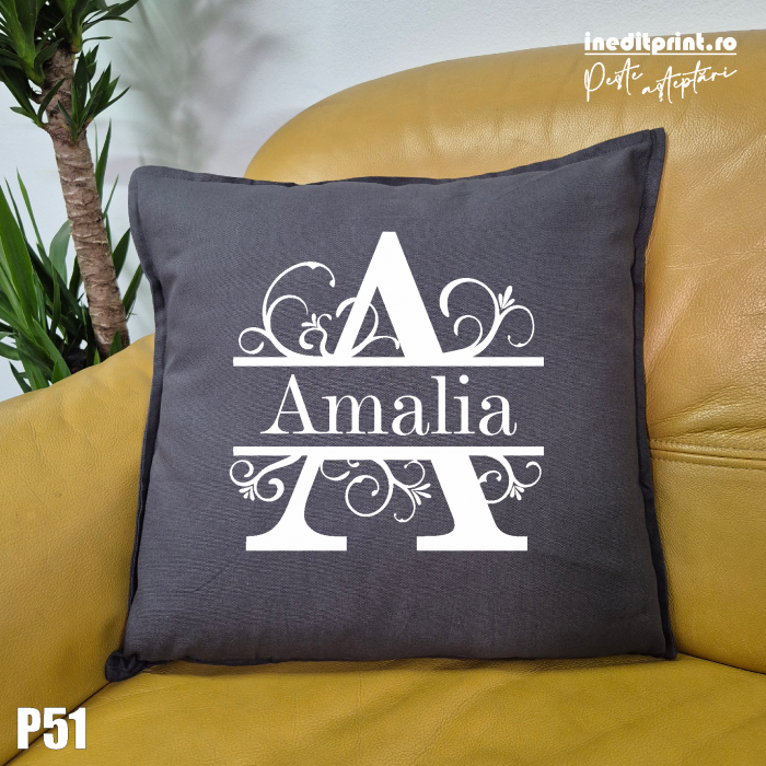 Perna Personalizata Initala si Nume - P51 [1]