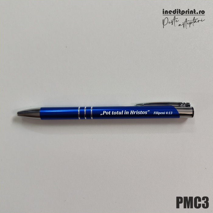 Pix metalic personalizat „Pot totul în Hristos” Filipeni 4:13 PMC3 [2]