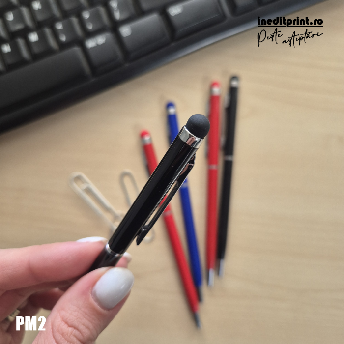 Pix metalic stylus pentru ecrane personalizat PM2 [4]