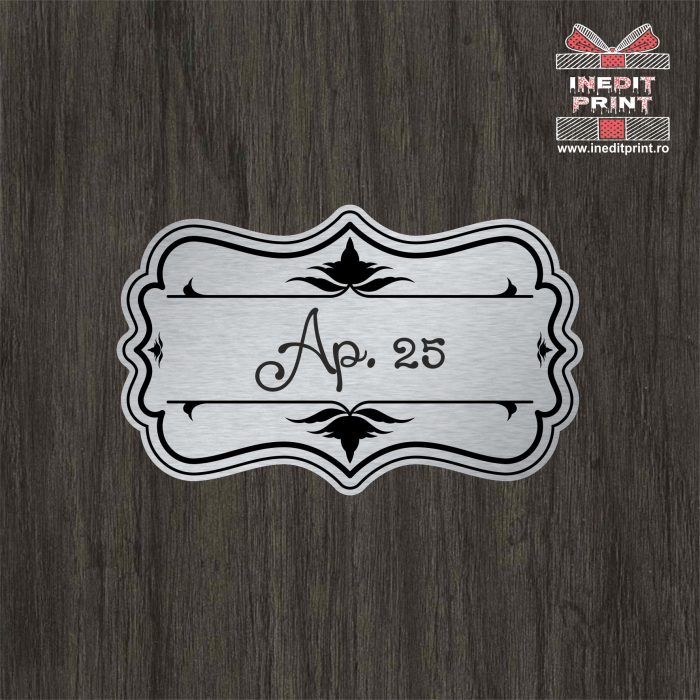 Placuta ABS pentru usa PABS4 [2]