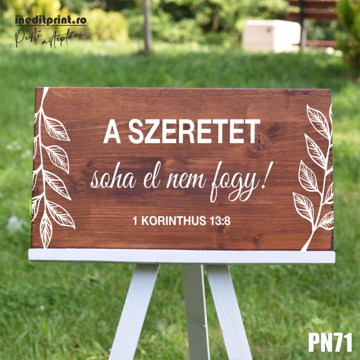 Plăcută Întâmpinare Verset Personalizată PN71 [2]