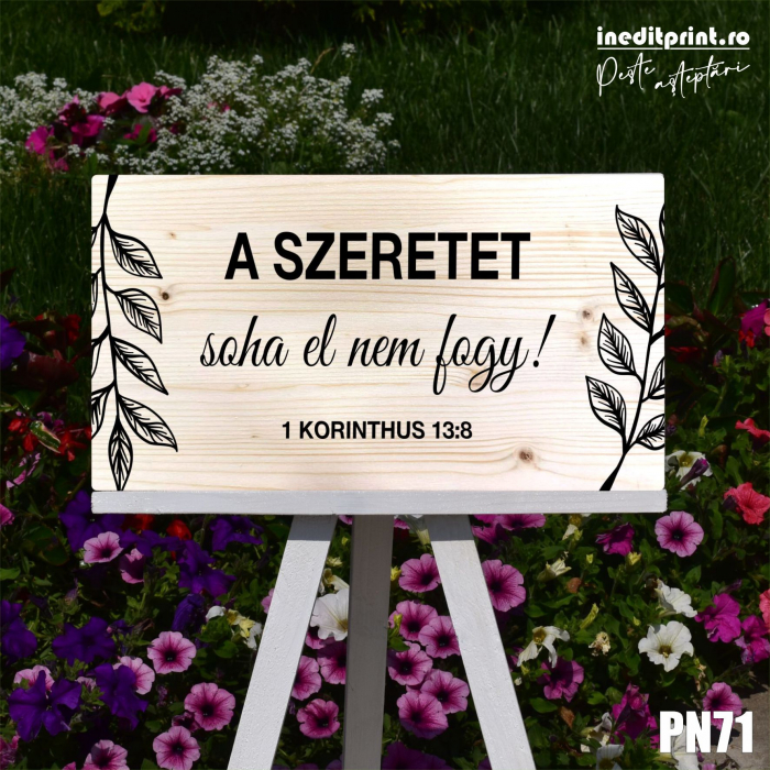 Plăcută Întâmpinare Verset Personalizată PN71 [3]