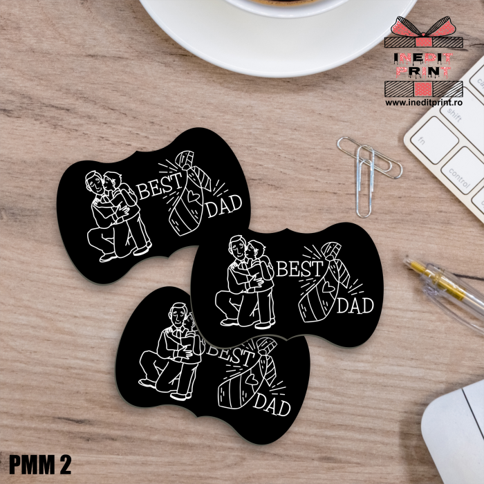 Plăcuță Mesaj Best Dad PMM2 [2]