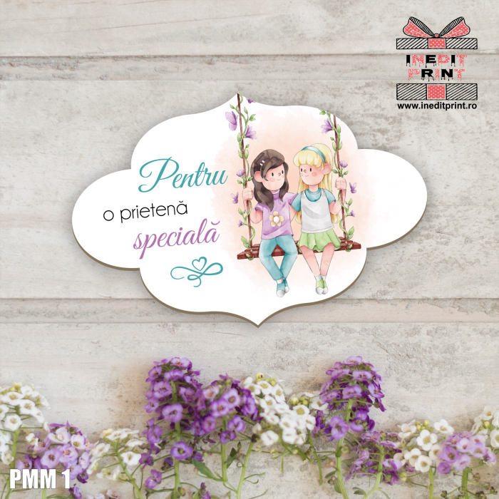 Plăcuță Mesaj Prietenă specială PMM1 [2]