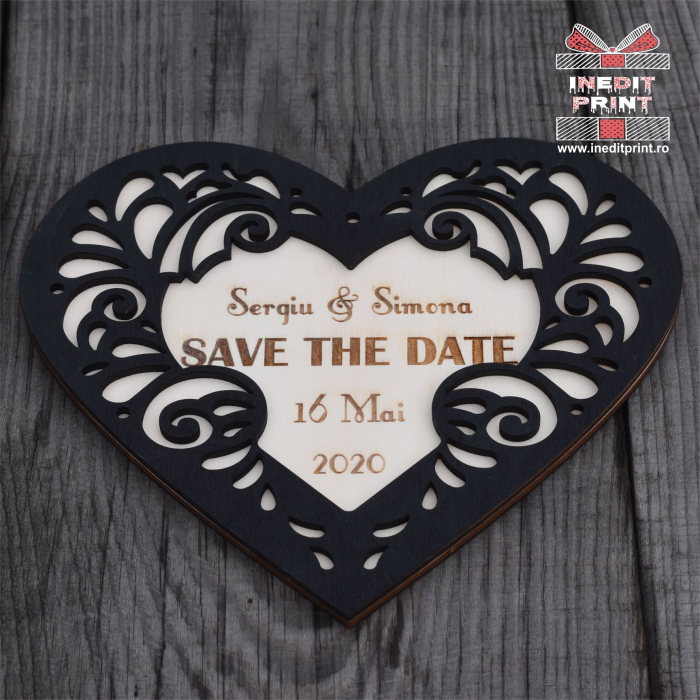 Placuta personalizata Save The Date STD3 [2]