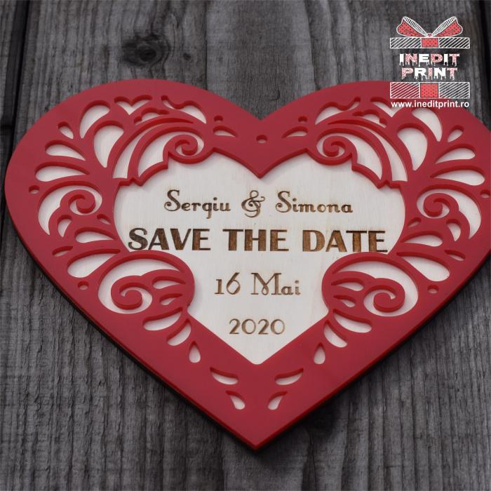 Placuta personalizata Save The Date STD3 [2]