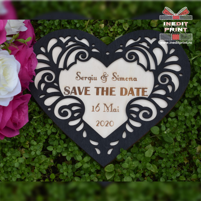 Placuta personalizata Save The Date STD3 [3]