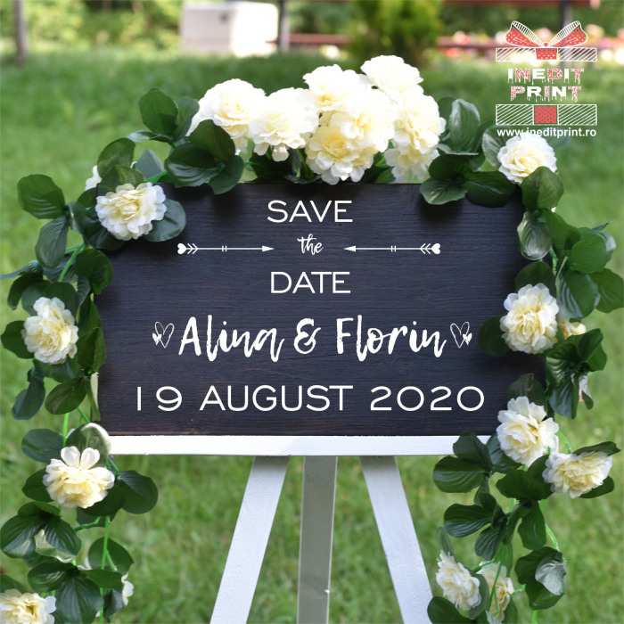 Placuta personalizata Save The Date STD11 [2]