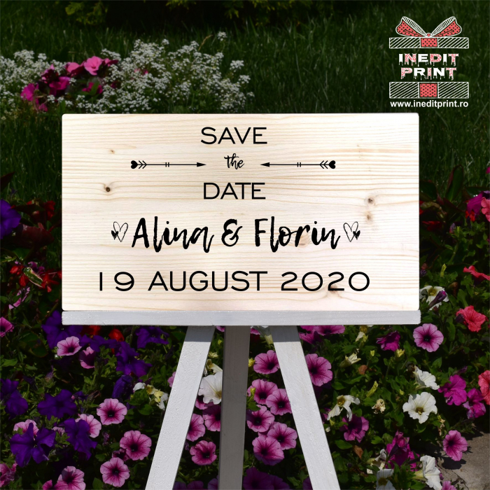 Placuta personalizata Save The Date STD11 [4]
