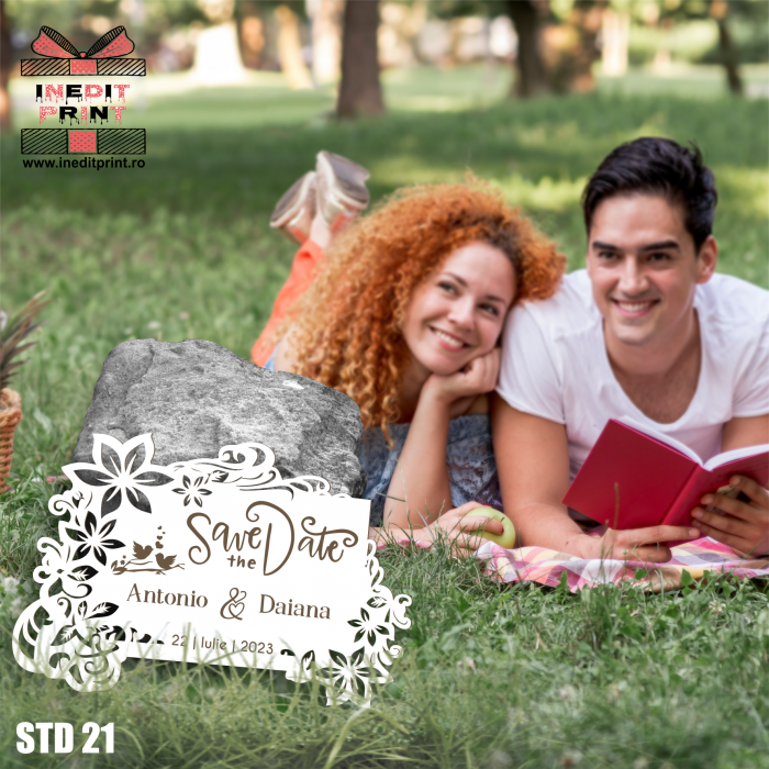 Placuta personalizata Save The Date STD21 [2]