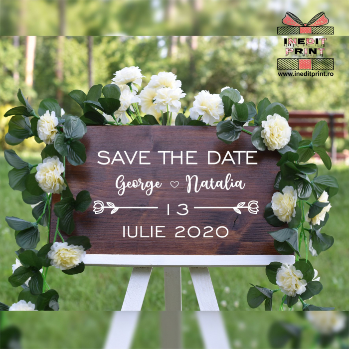 Placuta personalizata Save The Date STD7 [4]