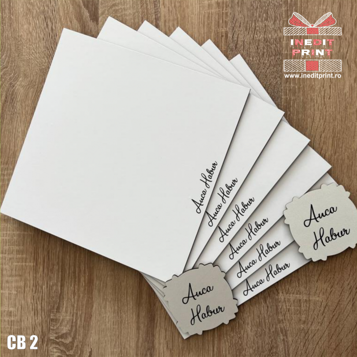 Platou Personalizat Alb CB1 [4]