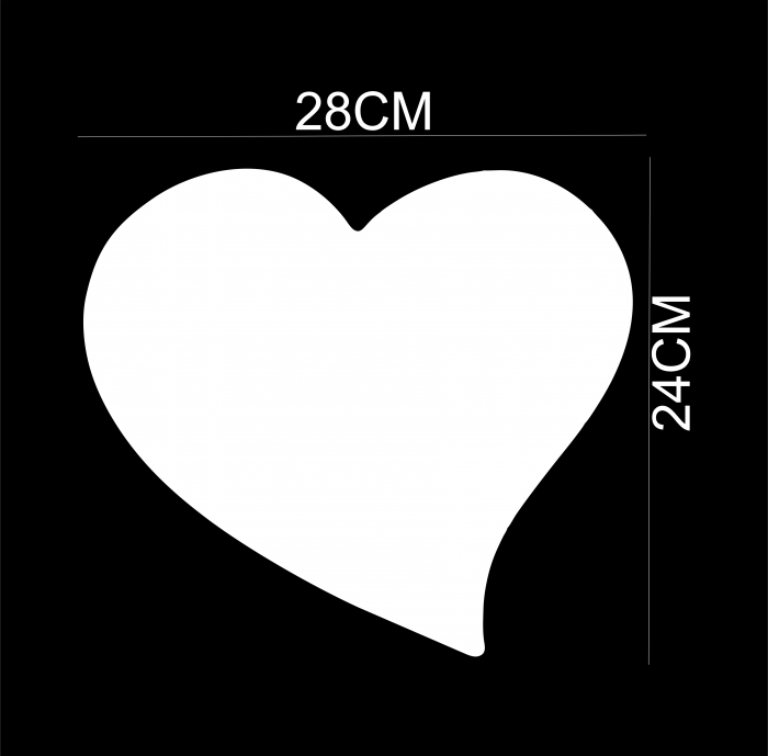 Platou Personalizat inima bej CB5B [3]