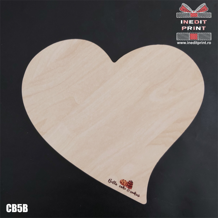 Platou Personalizat inima bej CB5B [2]