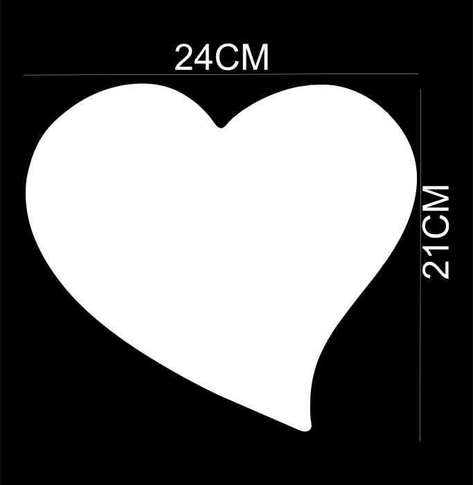 Platou Personalizat inima bej CB5B [3]
