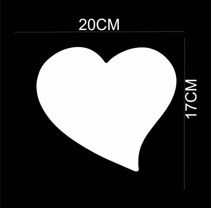 Platou Personalizat inima bej CB5B [3]