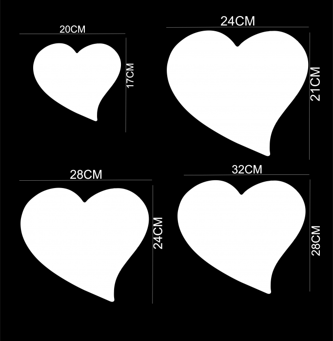 Platou Personalizat inima bej CB5B [4]