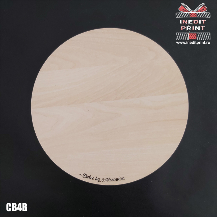 Platou Personalizat rotund bej CB4B [2]
