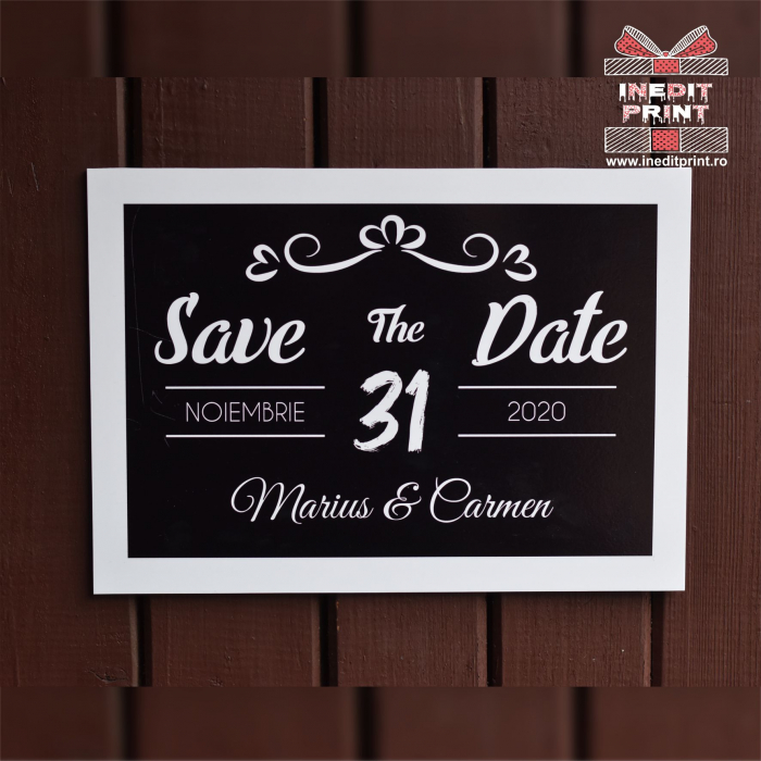 Placuta personalizata Save The Date STD4 [3]