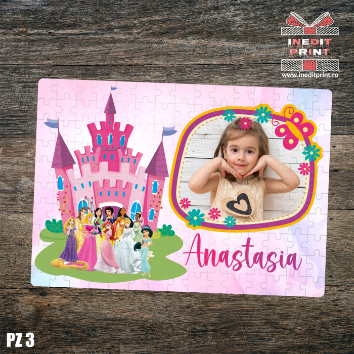 Puzzle personalizat Printesele Disney PZ3 [2]
