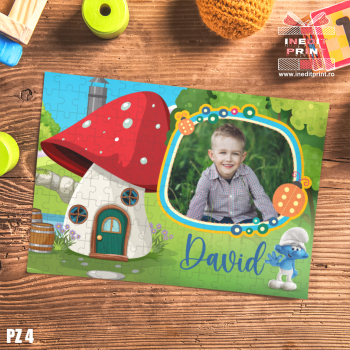 Puzzle personalizat Strumfi PZ4 [2]