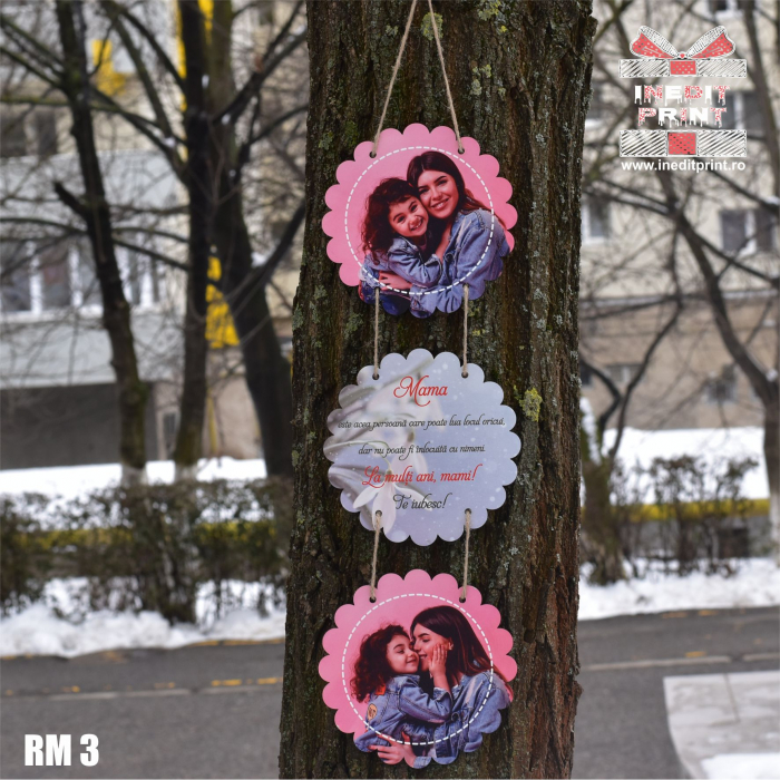 Ramă foto personalizată flower  RM3 [5]