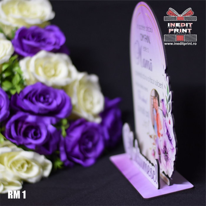Ramă foto personalizată Mulțumesc mama RM1 [3]