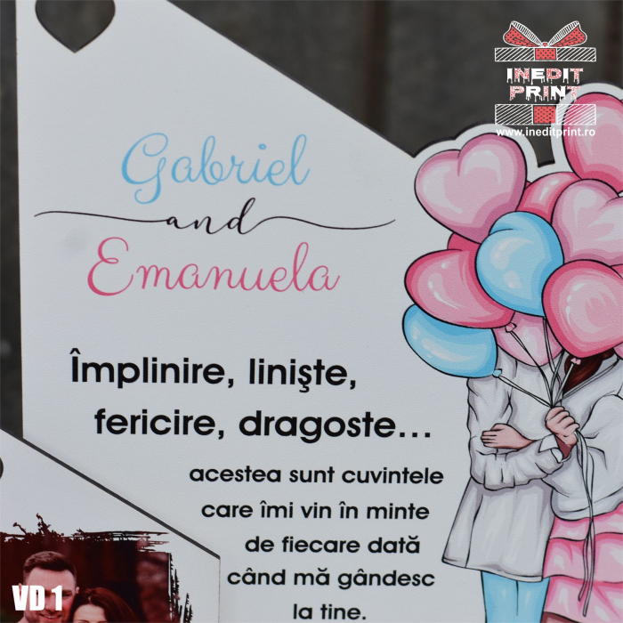 Rama foto personalizata Balloons VD1 [2]