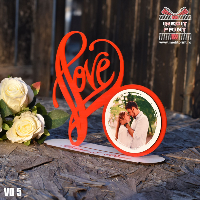 Rama foto personalizata LOVE VD5 [2]