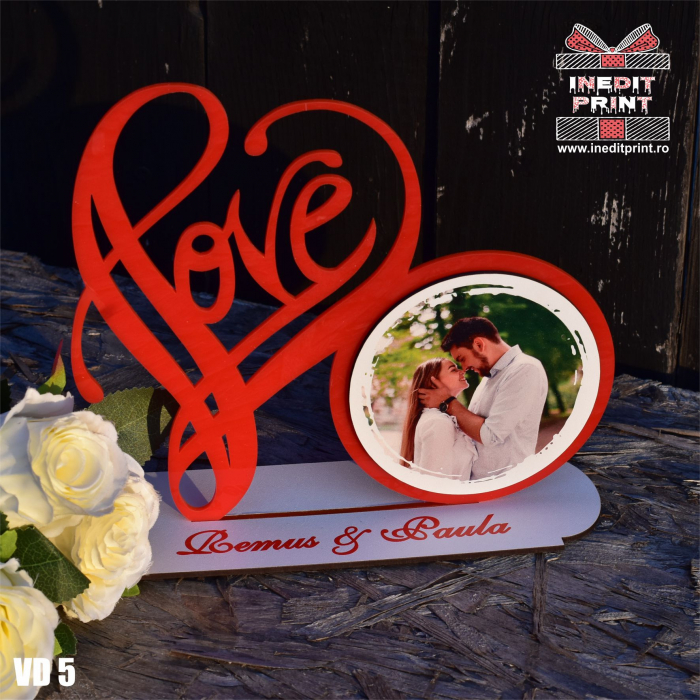 Rama foto personalizata LOVE VD5 [3]
