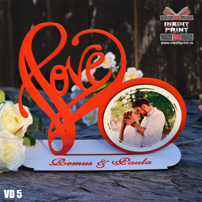 Rama foto personalizata LOVE VD5 [4]