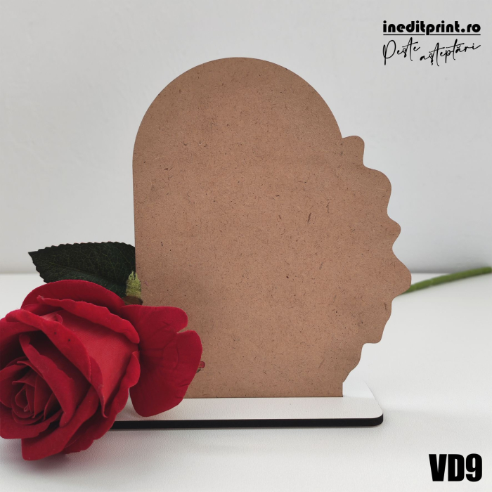 Rama foto personalizata Flori albastre VD9 [3]