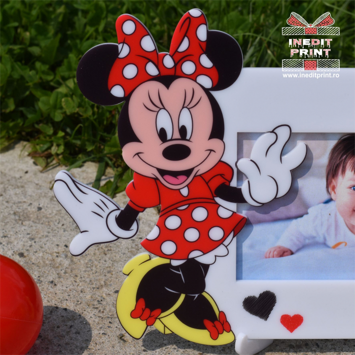 Ramă foto personalizată Minnie Red RFP3 [2]