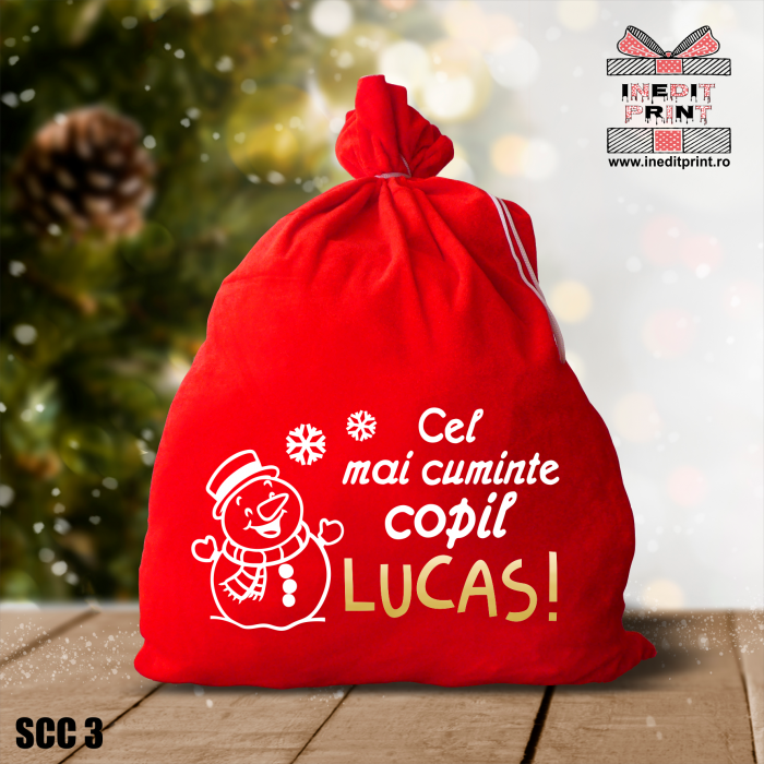 Săculeț cadou personalizat SCC3 [3]