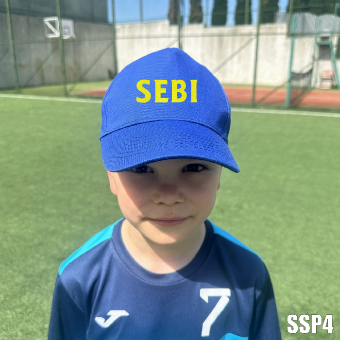 Sapca cu personalizare BRODATA pentru copii SSP4C [1]