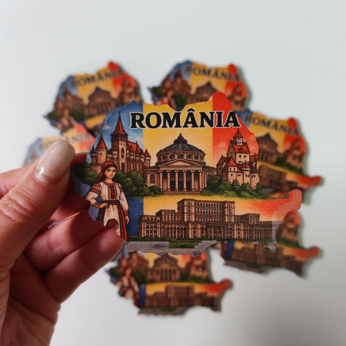 Set 10 Magneti de frigider Romania SVR76- 9,5x6,5 cm [2]