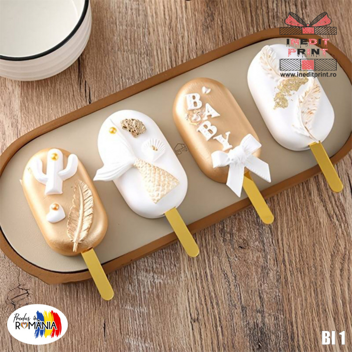 Set 100 betisoare cakesicles/inghetata/cake pops BI3 [5]