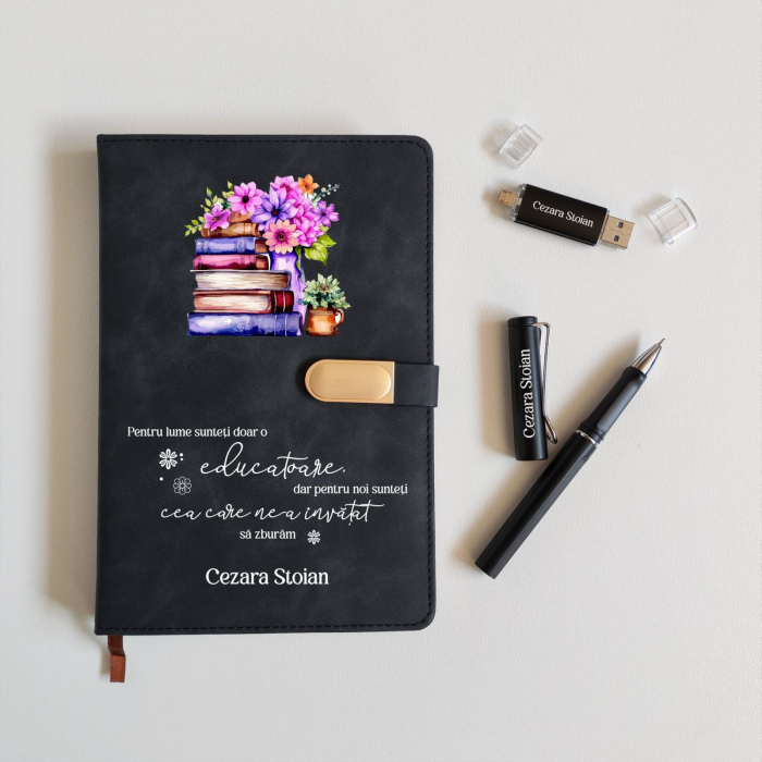 Set Cadou Sijia Negru Personalizat GPK31 [3]