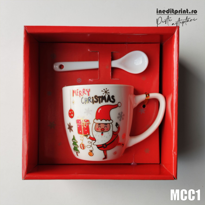 Set cana si lingurita de Craciun MCC1 [2]
