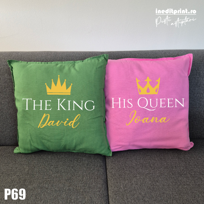 Set Perne personalizate King and Queen - P69 [3]
