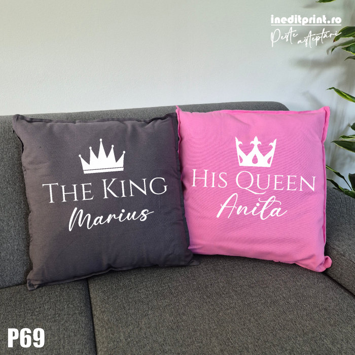 Set Perne personalizate King and Queen - P69 [5]