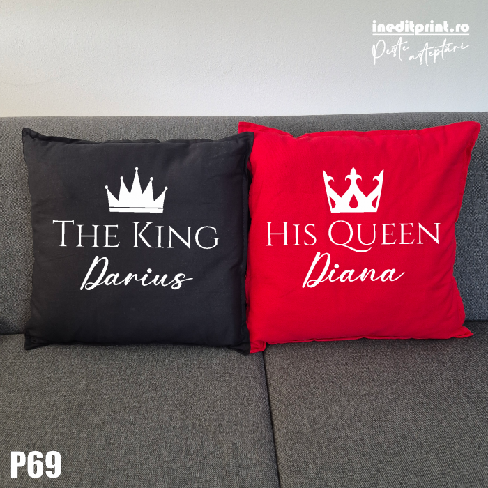 Set Perne personalizate King and Queen - P69 [2]